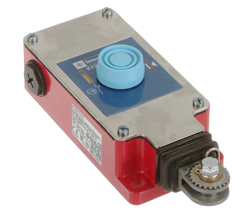 Brand New Schnei-Der Telemecanique Sensors Xy2CH13270 Emergency Stop Switch Dpst-Nc Screw Clamp 3A 240V Latching Emergency Stop Rope Pull Switch